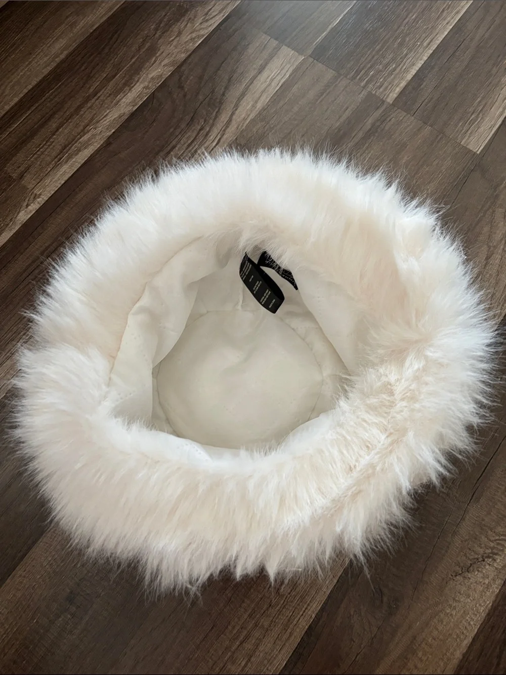 Free people X Unreal Fur ICE Queen faux fur Bucket hat